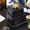 RUSPEPA Black Wrapping Paper - Solid Color Matte Metallic Jumbo Paper Roll Perfect for Wedding, Birthdays, Christmas, Baby Shower, Graduation Congrats, Father's Day Gifts - 30 Inches x 100 Feet view 2