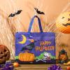 Loveinside Halloween Medium Recycled Gifts Bags with Handles, Reusable Halloween Party Gift Bag, Shopping Bag - 13" x 5" x 10", 1 Pcs, Crow Design view 2