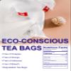 TeeLux Mugwort Tea Bags, 40 Count, Natural Mugwort Leaves, Caffeine Free, Biodegradable Corn Fiber Pyramid Tea Bags view 2