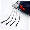 2 Pairs Glasses Accessories Glasses Grips for Behind The Ear Anti Slip Ear Hooks Eyeglass Ear Grips Eyeglasses Repair Kit Glasses Ear Grips Glasses Arm Replacement Metal Sunglasses view 2