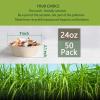 24 Oz Disposable Paper Bowls - Heavy Duty Disposable Bowls - Made from Natural Bagasse - Disposable Bowls for Hot Soup, Salad, Dessert, and More [50 Pack] view 2