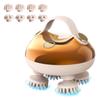 arboleaf Electric Scalp Massager Head Massager Scalp Stress Relax, 5 in 1 Kneading 128 Massage Nodes, Waterproof Hair Massage with 8 Removable Claws Cat Scratcher, Gift for Dad Mom view 1