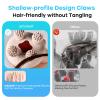 arboleaf Electric Scalp Massager Head Massager Scalp Stress Relax, 5 in 1 Kneading 128 Massage Nodes, Waterproof Hair Massage with 8 Removable Claws Cat Scratcher, Gift for Dad Mom view 3