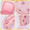 4 Pieces Sanitary Napkin Storage Bag, Period Bag, Period Pouch, Feminine Menstrual Pad Bag Portable Nylon Oxford Cloth Menstrual Cup Pouch for Teen Girls Women Ladies view 3