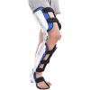 FBITE Knee Hip Brace - Adjustable Knee Support for ligament injuries, Sports Injuries, Mild Osteoarthritis (OA) - Universal size, Sold as Single Unit,blue-Left view 1
