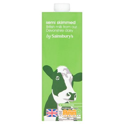 Devonshire Dairy British UHT Semi Skimmed Milk 1L in Premier Life Store Box