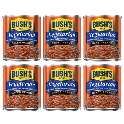 BUSH'S BEST Vegetarian Baked Beans Variation (8.3 Ounce (Pack of 6))