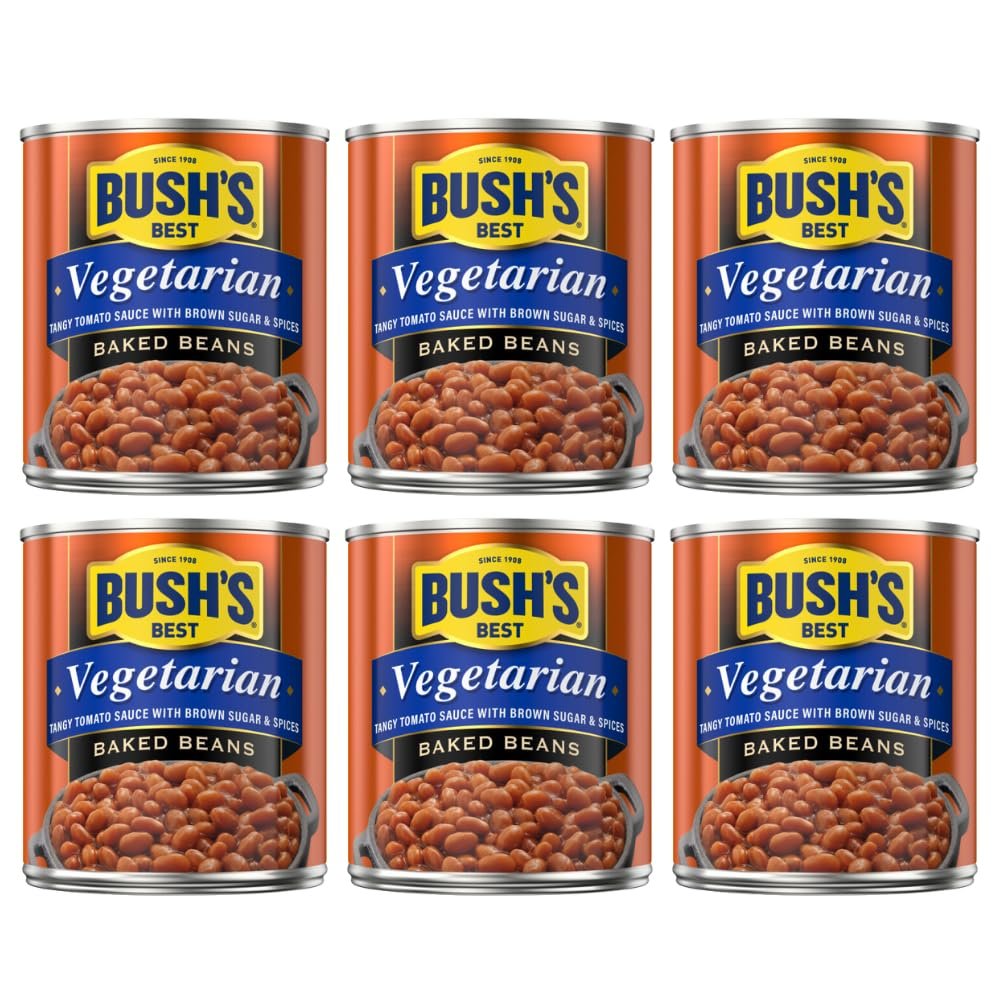 BUSH'S BEST Vegetarian Baked Beans Variation (8.3 Ounce (Pack of 6))