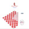 Deli Sandwich Wraps Basket Liners and Food Wrapping Liner Papers by Feronia Packaging of 10 pack (Red Checked) view 2