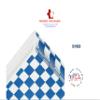 Deli Sandwich Wraps Basket Liners and Food Wrapping Liner Papers by Feronia Packaging of 10 pack (Blue Checked) view 3