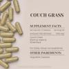 Garden Organics Couch Grass 120 Capsules | High-Potency Herbal Dietary Supplements | Made with Vegetable Capsules and Couch Grass (Elymus repens) Dried Root (120 Count) view 3