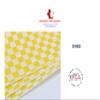 Deli Sandwich Wraps Basket Liners and Food Wrapping Liner Papers by Feronia Packaging of 10 pack (Yellow Checked) view 4