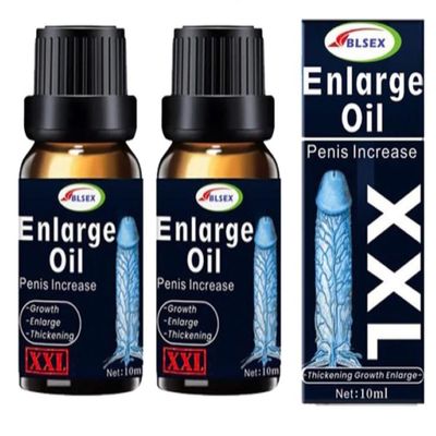 2PC Male Enhancement Massage Essential Oil for Men, Men Grow Increased Enlarge Oil