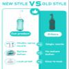 Peri Bottle for Postpartum Travel Bidet - Perineal Care,Portable Travel Squeeze Bottle Bidet for Women Personal Hygiene Cleaning,2 Tubes for Baby Mom After Birth Cleansing and Recovery 16.9OZ(Green) view 4