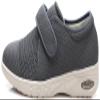 ACE SHOCK Mens Diabetic Shoes Wide Width Lightweight Elderly Walking Shoes with Adjustable Closure Air Cushion Sneakers for Plantar Fasciitis Bunions Swollen Feet (7, Deep Grey) view 3