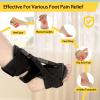 2 Pack Plantar Fasciitis Night Splint,Relieve Foot Pain Morning Foot Pain Achilles Tendinitis Foot Drop, Women & Men (Black) view 3