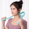 Cervical Massager Manual Shoulder and Neck Massage Multifunctional Neck Massage for Neck Pain Relief (Blue) view 3