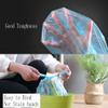 100 Pcs 4 Gallon Blue 45x60Cm Kitchen Trash Bags with Handles for Bathroom, Home and Office(100 Blue 45x60) view 4