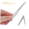 FOMIYES 6pcs Men's Nail File Set Stainless Steel Nail File Buffer Clipper Manicure Tools view 2