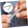 FOMIYES 6pcs Men's Nail File Set Stainless Steel Nail File Buffer Clipper Manicure Tools view 3