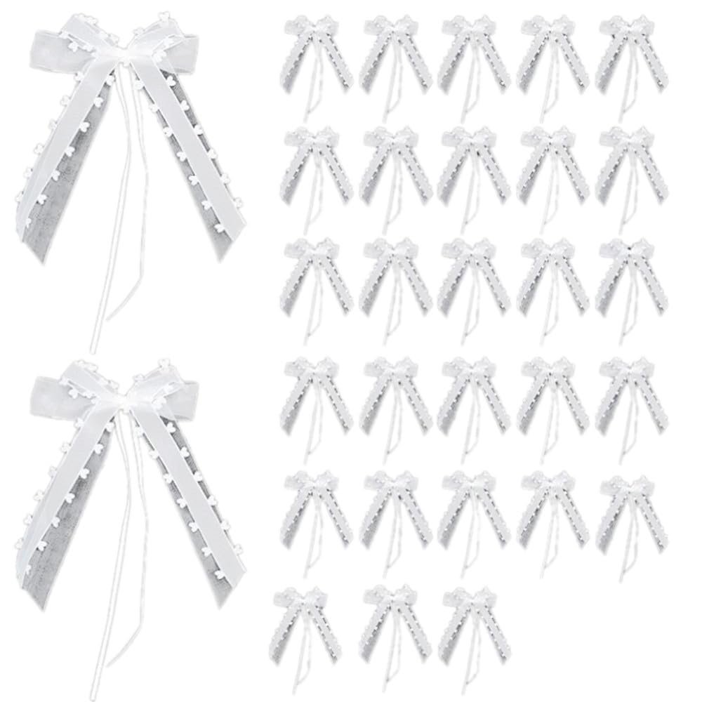 30Pcs/lot Wedding Bowknots Ribbon Bows Ribbon Bow Mini Cars Chairs Cloth Party Holiday Wedding Arch Vase Photo Prop Decoration,D0334,1A