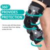 DOUKOM Knee Brace Undersleeve for Men & Women, Leg Undersleeve for Knee Brace Closed Patella Protects Skin from Abrasions and Irritations (M) view 2