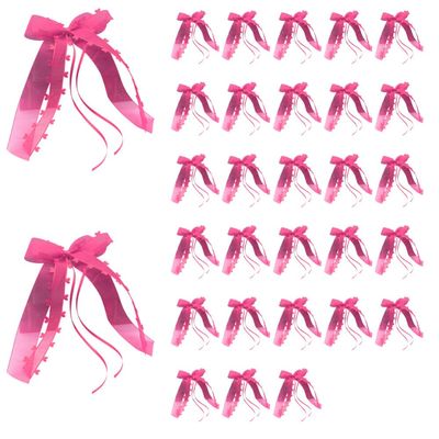 30Pcs/lot Wedding Bowknots Ribbon Bows Ribbon Bow Mini Cars Chairs Cloth Party Holiday Wedding Arch Vase Photo Prop Decoration,D0334,5A