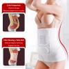 2 in 1 Postpartum Support Recovery Belly Wrap Postpartum Girdle C-Section Recovery Belt Back Support Belly Support Abdominal Binder for Post Surgery Recovery,L,Pink view 3