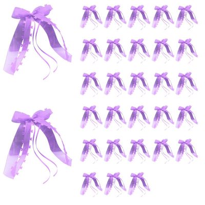 30Pcs/lot Wedding Bowknots Ribbon Bows Ribbon Bow Mini Cars Chairs Cloth Party Holiday Wedding Arch Vase Photo Prop Decoration,D0334,4A