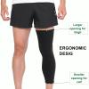 DOUKOM Knee Brace Undersleeve for Men & Women, Leg Undersleeve for Knee Brace Closed Patella Protects Skin from Abrasions and Irritations (L) view 3