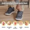 FitVille Diabetic Shoes for Men Extra Wide Width, Mens Diabetic Shoes for Neuropathy, Swollen Feet, Pain Relief with Adjustable Straps(Grey, 13 EW) view 4