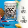 Frontline Formulations Gauntlet Pre-Workout Powder, Explosive Workouts, Laser Focus, Mid Stim, Amazing Flavor, Veteran Owned and Operated, Packaging May Vary (25 Servings, Strawberry Banana) view 4