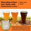 My Brew Supply Flaked Barley Beer Making Grain | Brew Your Own Pilsners, Stouts, and Beers with Barley Grains | Grown in The United States | 10lb (2L) Grain view 4