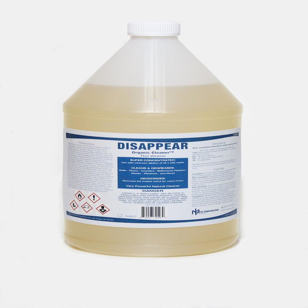 New Dimensions Solutions Concentrated natural organic all-purpose cleaner - Thin Version (Gallon (128 Oz))