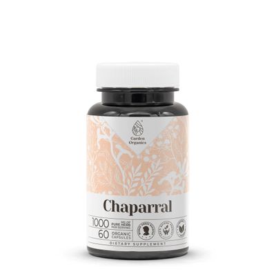 Chaparral 60 Capsules | High-Potency Herbal Dietary Supplements | Made with Vegetable Capsules and Chaparral (Larrea tridentata) Dried Leaf and Flower (60 Count)