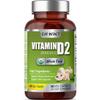 EAT INTACT Vegan Whole Food Vitamin D, 2000 IU (50 mcg), D2, Two Ingredients (Organic Whole Mushroom and Organic Vegan Capsule), Non-GMO, Third Party Tested, 60 Day Supply view 1