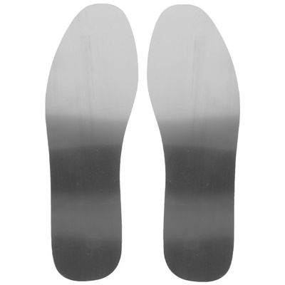 Angoily 1pair Stainless Steel Puncture Insoles for Men Women Protective Shoe Inserts for Boots Sneakers Outdoor Activities Puncture Resistant Design