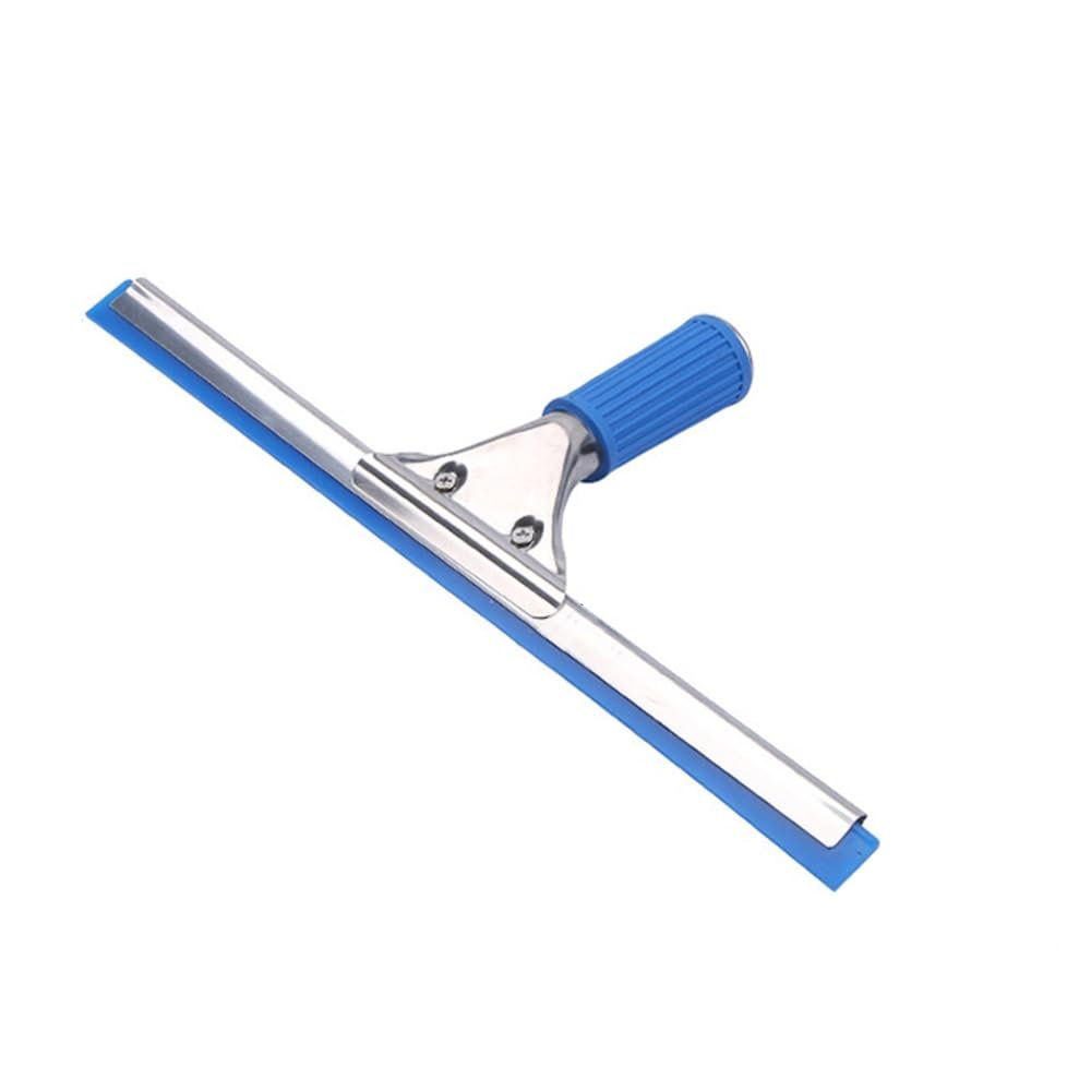 14 inch 35cm Car Windshield Glass Window Squeegee Bathroom Cleaner for Household Mirror Tile Wall Doors Cleaning (14in/35cm, Blue)