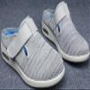 Womens Diabetic Shoes Wide Width Elderly Summer Walking Sandals Adjustable Strap Breathable Air Cushion Slippers for Plantar Fasciitis Bunions Swollen Feet (10, Pale Grey) view 3