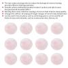 Cyrank Wax Cotton Ear Plugs, 6 Pairs Pink, SNR 27dB, Noise & Water Protection, Moldable, Reusable view 3