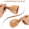 DOITOOL Wooden Scraping Massager Cup 5.46In Handheld Cupping Tool for Muscle Pain Relief Body Sculpting Portable Gua Sha Massage Therapy view 2