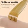Healifty Wooden Massager Tool 3pcs Wood Back Scratcher Bamboo Back Scratchers Body Self-Massager Extended Backscratchers Shoe Horn for Self-Treatment Back Itching Relief Body Massage Tools view 4