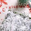 PAPER FAIR 1LB Metallic Silver Diamond White Crinkle Cut Paper Shred Filler w/Snowflake Confetti, Christmas Gift Wrap Packaging Strand, Craft Bedding Cushion, Birthday Box Basket view 4