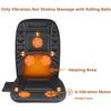 CARSHION Back Massager with Heat,Heated Seat Cover Cushion with 5 Vibrating Massage Nodes Chair Pad for Pain Relief Home Office Use view 2