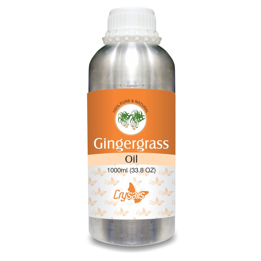 Crysalis Gingergrass (Cymbopogon martinii) Oil - 33.8 Fl Oz (1L)