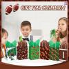 Aoriher 24 Pcs Football Party Favors Gift Bags with Tissue Paper, Sport Goodie Treats Bags Football Theme Candy Paper Bags for Birthday Party Supplies Kids Boys Girls view 4