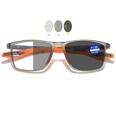 VEVESMUNDO Photochromatic Reading Glasses Blue Light Blocking Readers Eyeglasses for Men Women