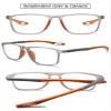 VEVESMUNDO Photochromatic Reading Glasses Blue Light Blocking Readers Eyeglasses for Men Women view 3