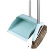 Broom and Dustpan Set Broom Dustpan Combo,Office Living Room Dust Pan Household Broom Mane Bristle Blue AAA Two Pcs -Square yio view 1