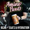 Amino Flood from Frontline Formulations - BCAA + EAA Recovery & Hydration Formula  Muscle Support, Electrolytes & Endurance  Amino Acid Supplement for Intra & Post Workout Peach Mango view 3